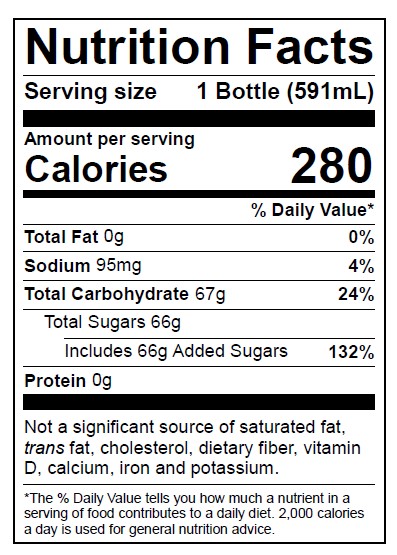 Full Sugar Lemonade 20oz
